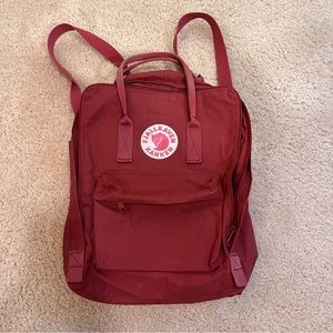 Fjallraven Kanken 14” Backpack Red